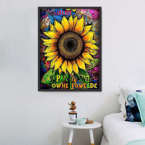 Sunflower Paint By Numbers Kits UK MJ2743