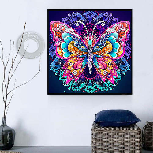 Butterfly Diy Paint By Numbers Kits UK For Adult Kids MJ2788