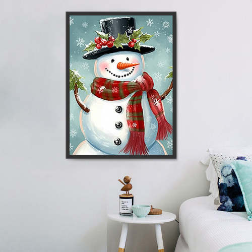 Christmas Paint By Numbers Kits UK MJ2418