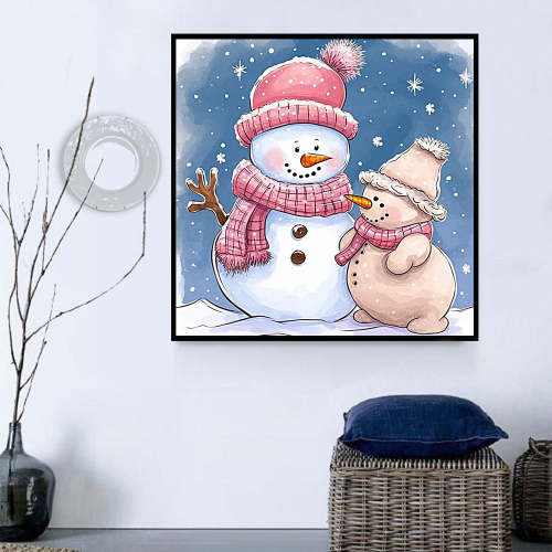 Christmas Paint By Numbers Kits UK MJ2392