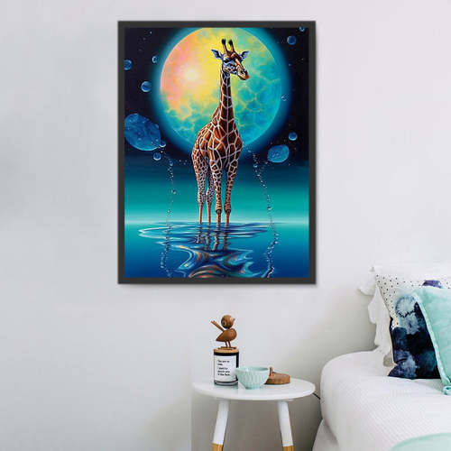 Giraffe Paint By Numbers Kits UK MJ2245