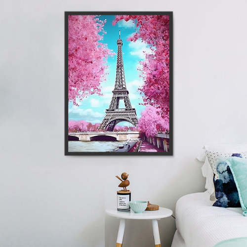 Eiffel Tower Paint By Numbers Kits UK MJ8358