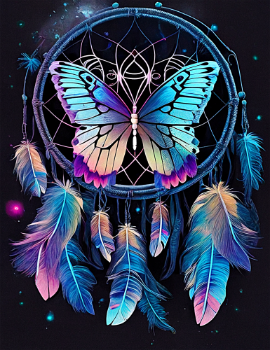 Dream Catcher Paint By Numbers Kits UK MJ9549