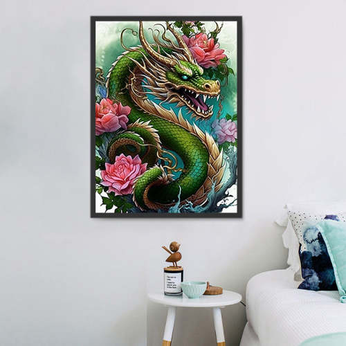 Dragon Paint By Numbers Kits UK MJ2123