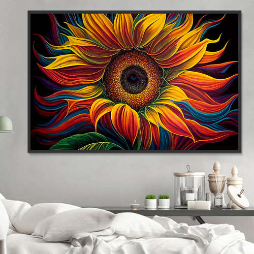 Sunflower Paint By Numbers Kits UK MJ2762