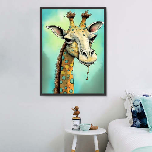 Giraffe Paint By Numbers Kits UK MJ2234