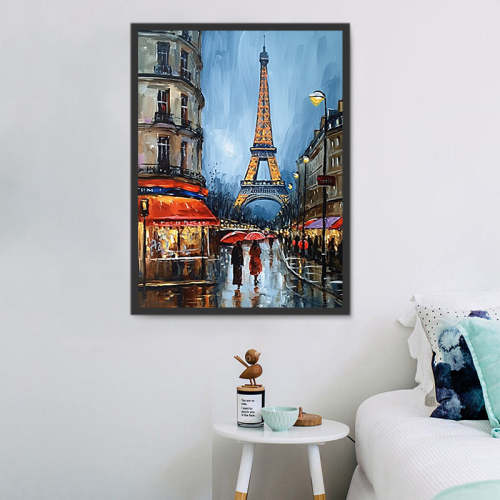 Eiffel Tower Paint By Numbers Kits UK MJ8355