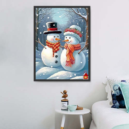 Christmas Paint By Numbers Kits UK MJ2422