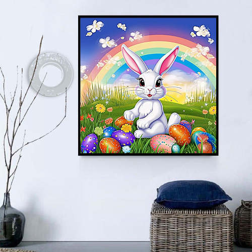 Rabbit Diy Paint By Numbers Kits UK For Adult Kids MJ9819