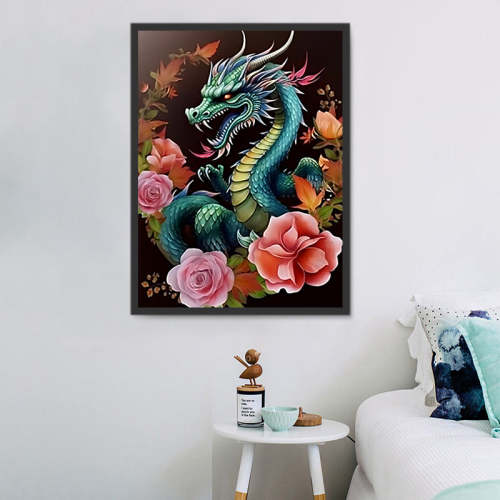 Dragon Paint By Numbers Kits UK MJ2141