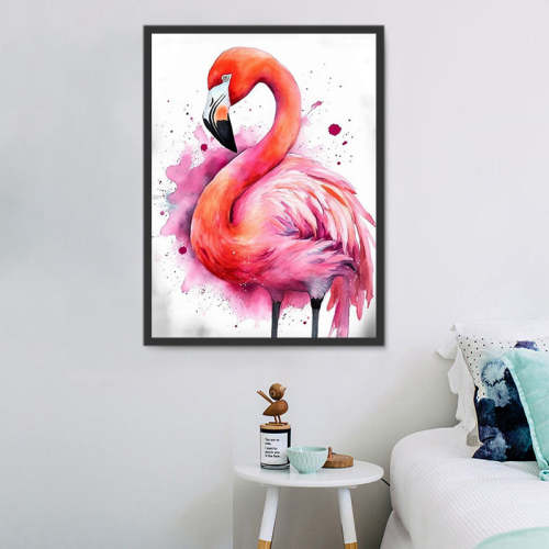 Flamingo Paint By Numbers Kits UK MJ9662