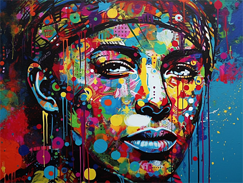 Woman Paint By Numbers Kits UK MJ3185