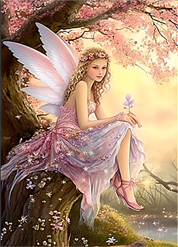 Fairy Paint By Numbers Kits UK MJ3294