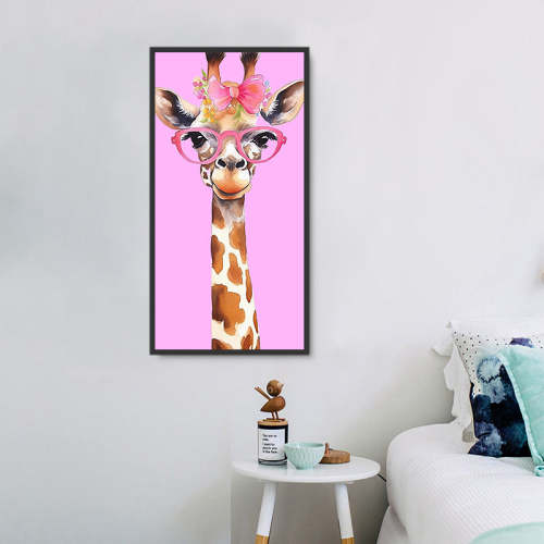 Giraffe Diy Paint By Numbers Kits UK For Adult Kids MJ2908
