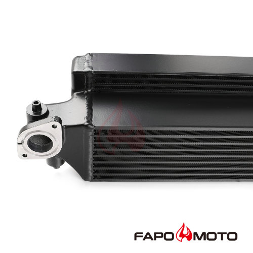 FI052811 Front Mount Intercooler For 16-17 Honda Civic 1.5L Turbo black