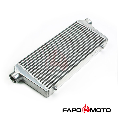 FI500110 FAPO Universal Intercooler 31x12x3 in 3  I/O for Camaro Mustang Escort Supra