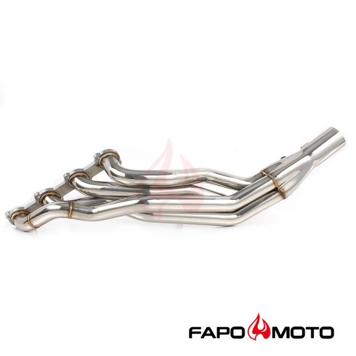 FE635110 FAPO Long Tube Headers Manifolds for 03-06 Mercedes AMG E55 CLS55 M113 X-Pipe