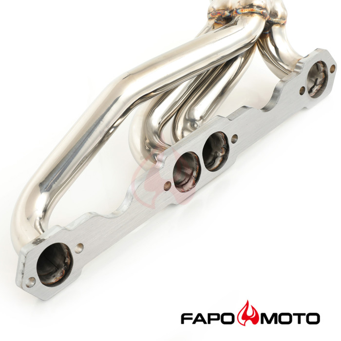 FE687110 Shorty Headers compatible with Chevy GMC 88-95 C1500 K1500 C2500 K2500 305 350 5.0L 5.7L V8