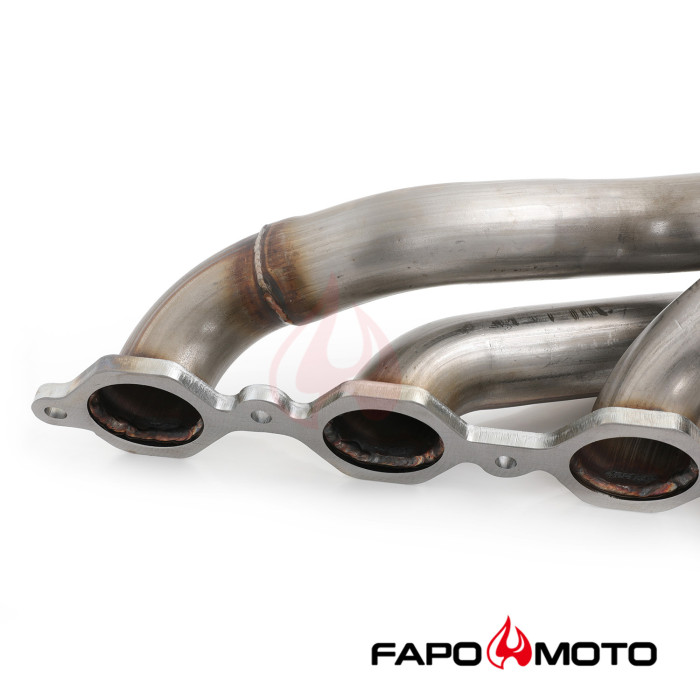 FE640160 FAPO Shorty Headers for 14-18 Chevy Silverado GMC Sierra 1500 5.3L V8 1-7/8  Primary 409SS