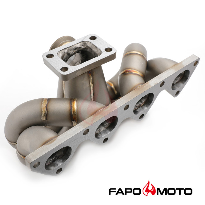 FE605310 Turbo Manifold compatible with Honda Civic Acura Integra B16 B18 SCHEDULE40 T3 44mm WG