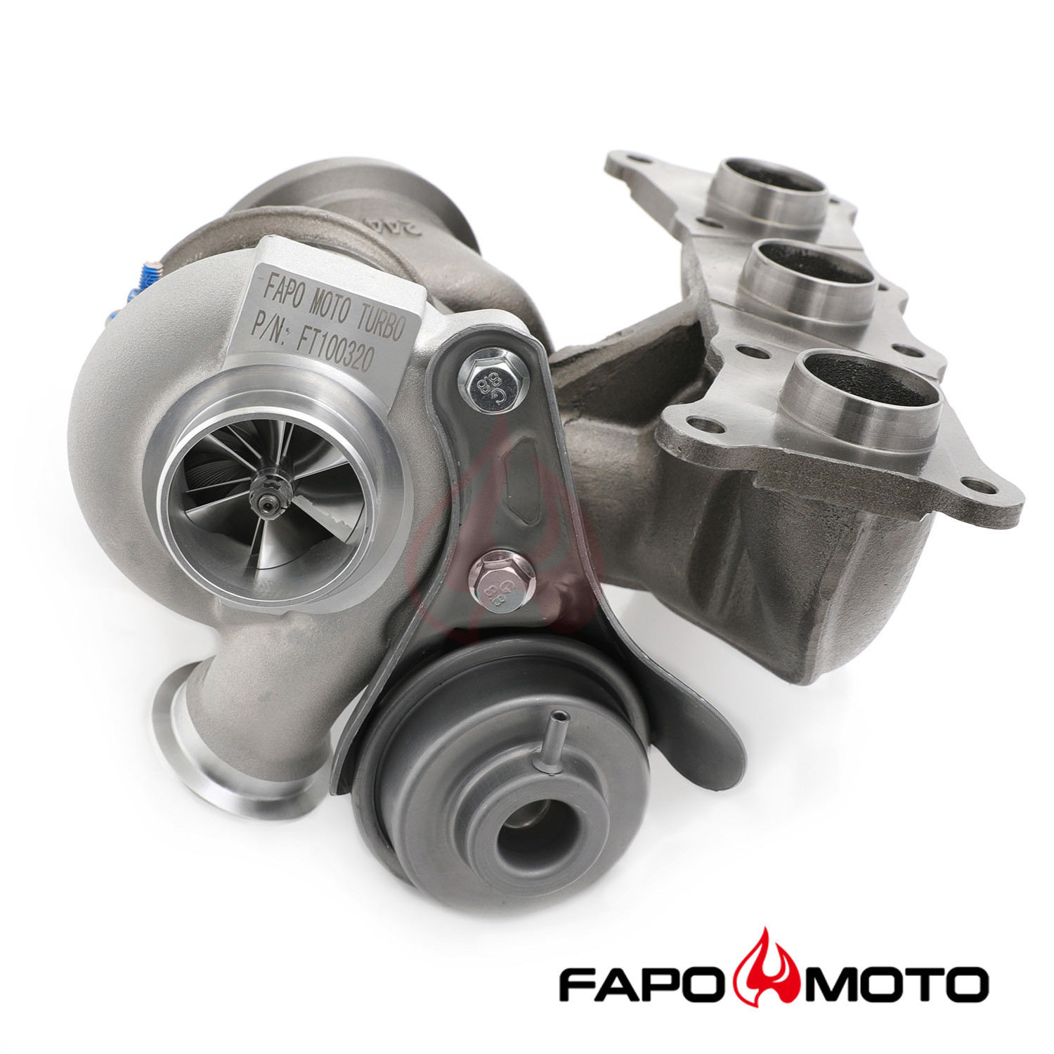 FAPO MOTO 900HP Twin Turbos TD04 19T compatible with BMW N54 335i 335xi