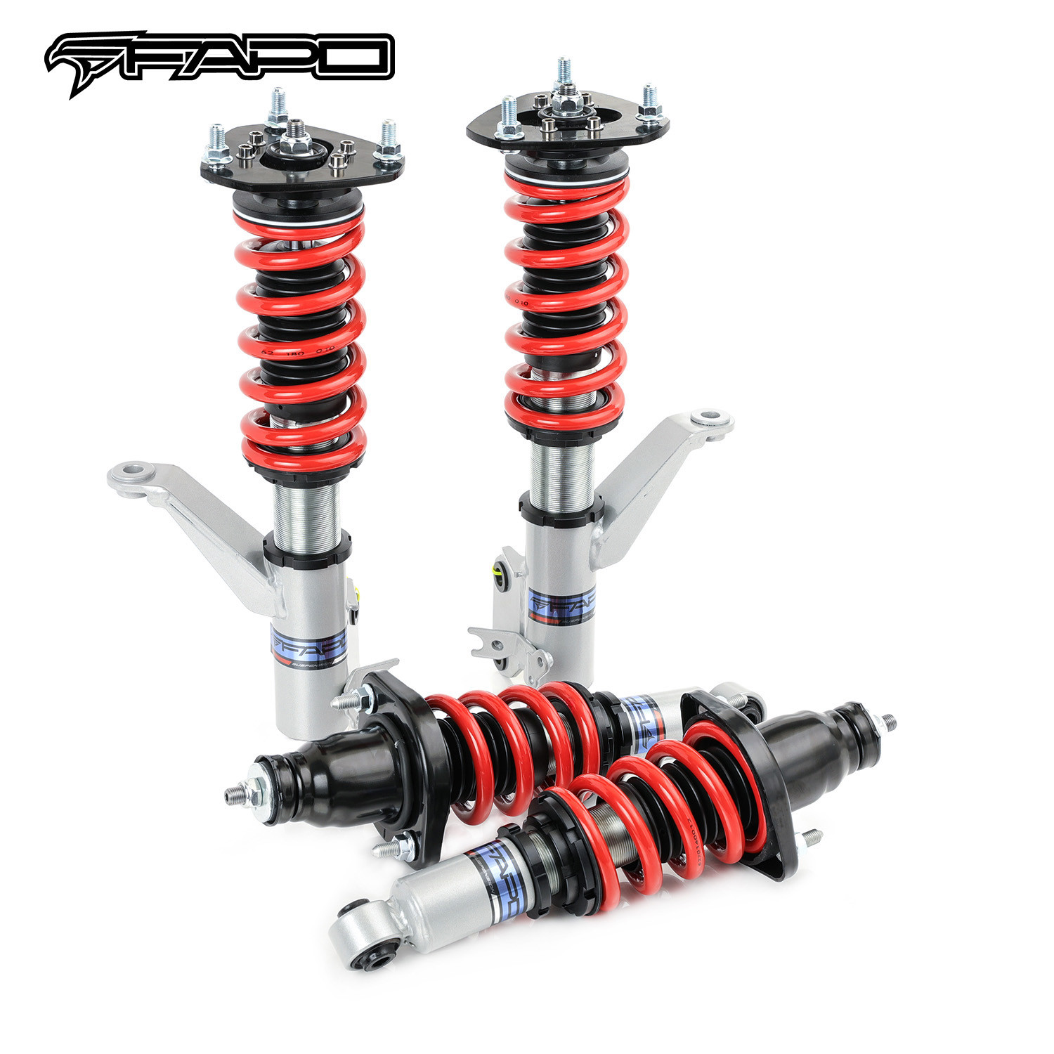 FAPO Coilovers Kits for Honda Civic & SI 2001 2002 2003 2004 2005 EM2 EP3 Adj.