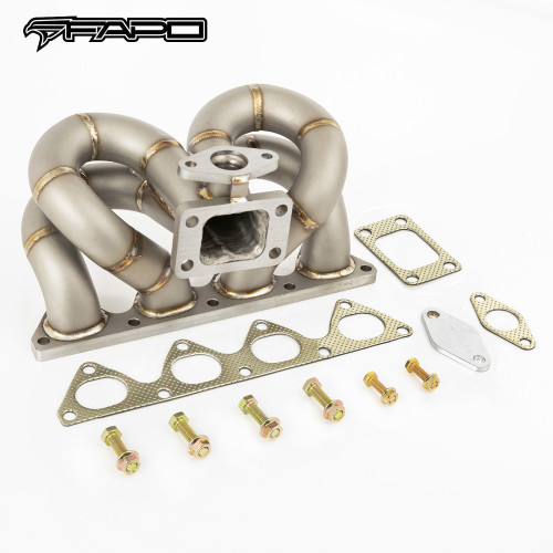 FAPO Turbo Manifold for Honda Civic Acura Integra B16 B18 DOHC VTEC T3 38mm WG