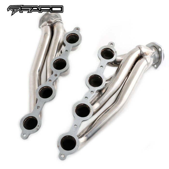 FAPO Exhaust Shorty Headers For Chevy LS1 LS2 LS3 LS6 LS7 Chevelle Camaro 304