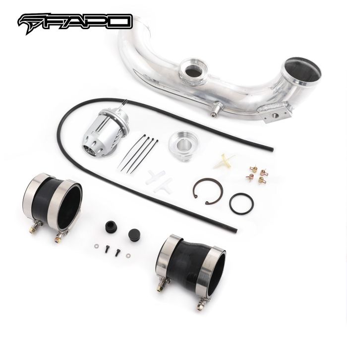 FAPO Charge Pipe Kit W/ SSQV Blow Off For BMW N54 E82 E91 E93 135 335iX 335Xi