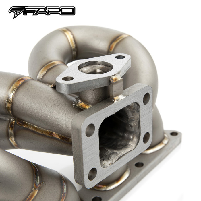 FAPO Turbo Manifold for Honda Civic Acura Integra B16 B18 DOHC VTEC T3 38mm WG