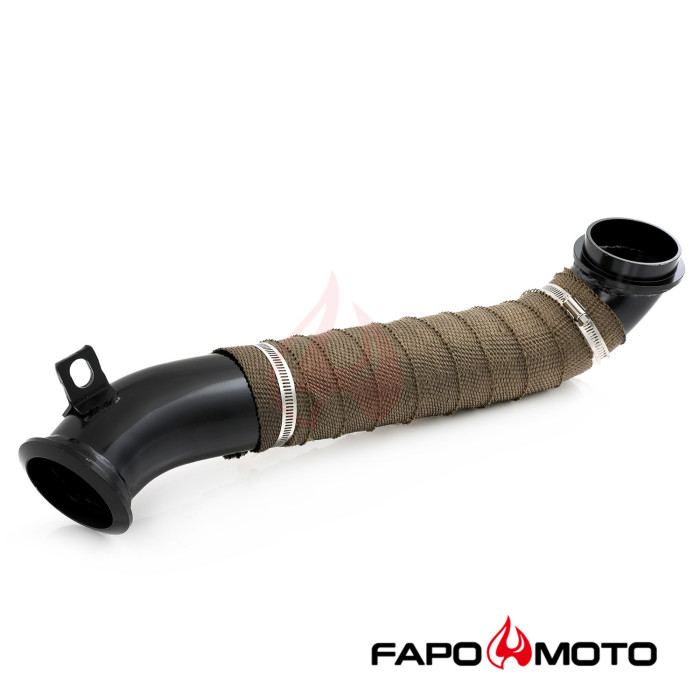 FAPO 3 inch TURBO DOWN PIPE for 04.5-10 CHEVY GMC DURAMAX DIESEL 6.6L LMM LBZ LLY