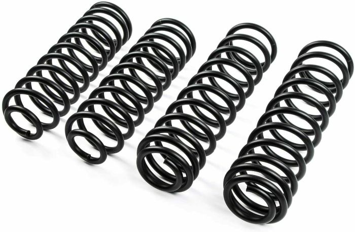 FAPO Full Set 2.5  Lift Coil Springs For Jeep Wrangler JK 2-Door 2007-2018