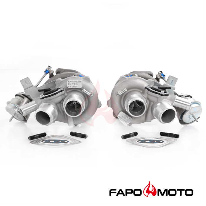 FT029410+FT029510F Twin Turbos compatible with 2010-2012 Ford F-150 EcoBoost 3.5L 179204 179205