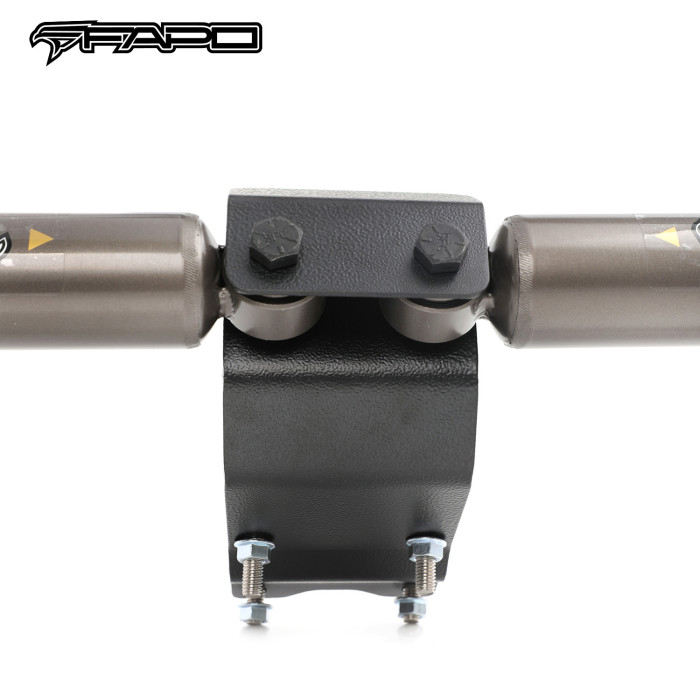 FAPO 2.0 Dual Steering Damper Stabilizer For Jeep Wrangler JK 2007-2018