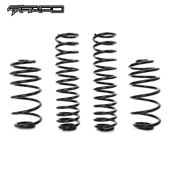 FAPO Full Set 2.5  Lift Coil Springs For Jeep Wrangler TJ 1997-2006