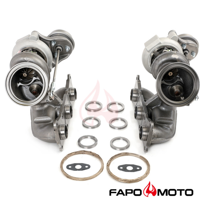 FAPO 700HP Twin Turbos TD04 17T for BMW N54 535i 135i Z4 X6 740 E60 E89 F71 F01