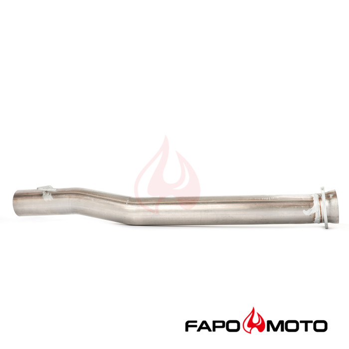 FAPO Muffler Delete Pipe Kit for 11-17 Ford F250 F350 Super Duty 6.7L Diesel 4in 409SS