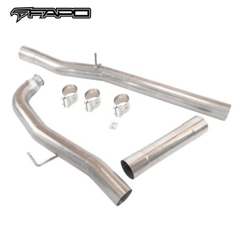 FAPO Muffler Delete Pipe Kit for 11-15 Chevy GMC Silverado Sierra 2500HD 3500HD Duramax 6.6L 403 V8 DIESEL OHV Eliminator DPF