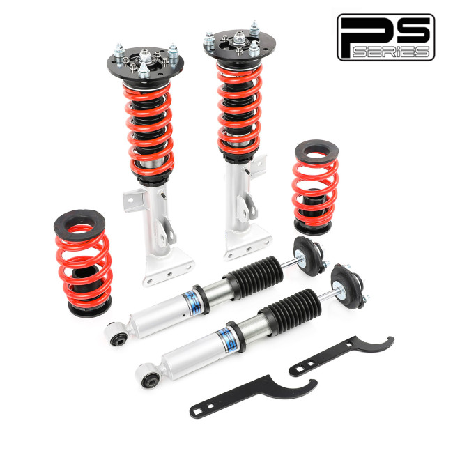 PS006010 PS Coilover Lowering kits for BMW E36 3 Series RWD 92-99 Adj Height