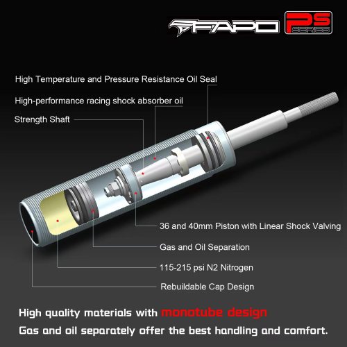 PS002420 PS+ Coilover For Honda CIivic 92-00 Acura Integra 94-01
