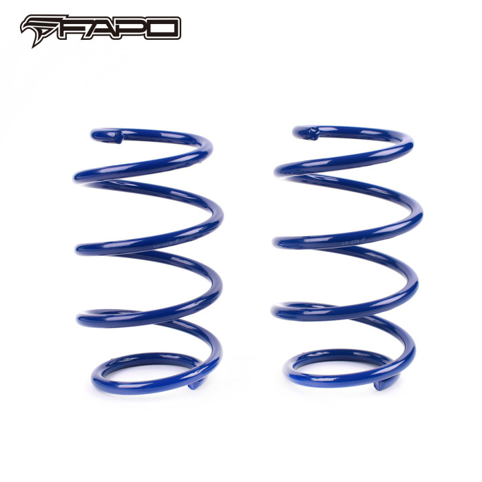 FL027410 Lowering Springs compatible with Mustang 6th Gen 2015-2021 S550 1.5 F/1.5 R V6 V8 GT BLUE 1.5  Drop Suspension