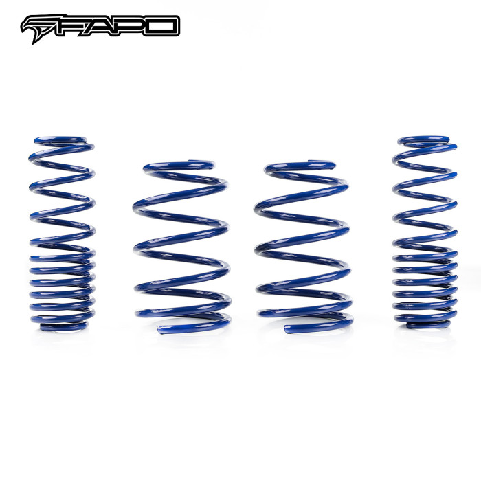 FL017310 Lowering Springs compatible with Ford Mustang 2005-2014 1.5 F/1.5 R V6 V8 GT BLUE 1.5  Drop Suspension