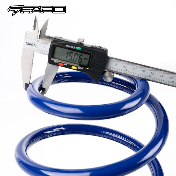 FL017310 Lowering Springs compatible with Ford Mustang 2005-2014 1.5 F/1.5 R V6 V8 GT BLUE 1.5  Drop Suspension