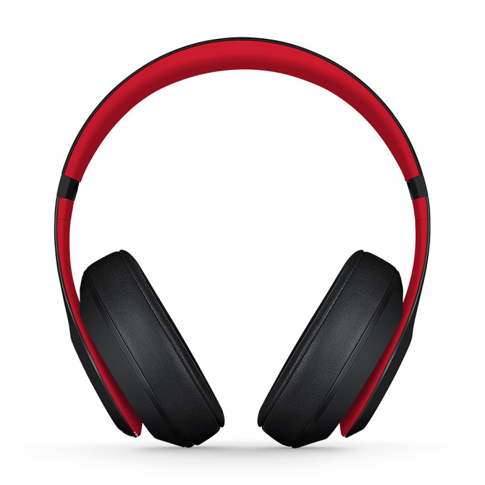 Beats Dr.Dre Studio3 Noise-Cancelling Bluetooth Wireless – Black inside red