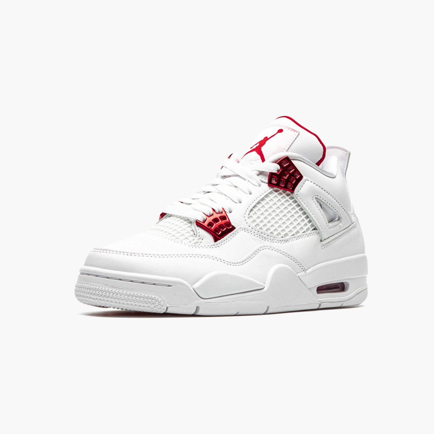 red metallic air jordan 4