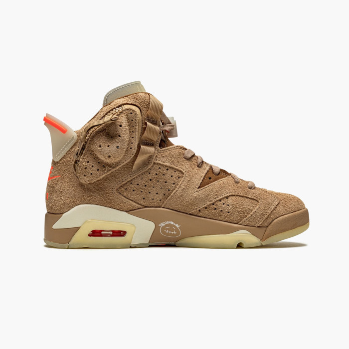 Travis Scott x Air Jordan 6 Retro 'British Khaki'