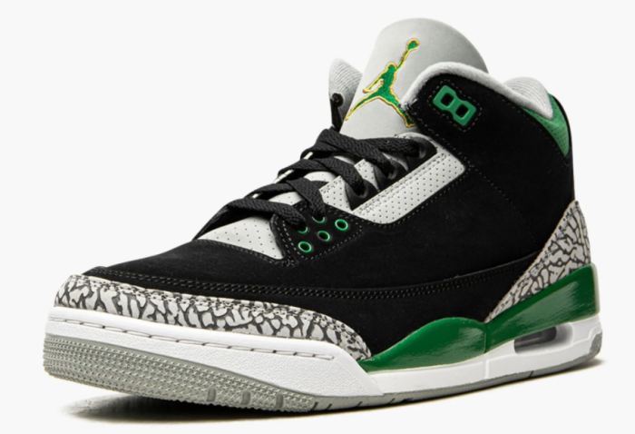 AIR JORDAN 3 RETRO  Pine Green 