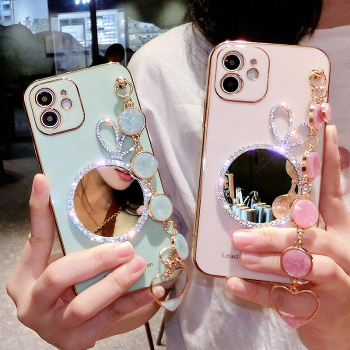 Nt 699 手鍊化妝鏡手機殼 Iphone系列二代炫彩化妝鏡手機殼全場任選下訂2個送大容量行動電源 Www Ttajws Shop