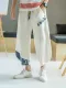 Summer 2021 flax pants men's thin slacks