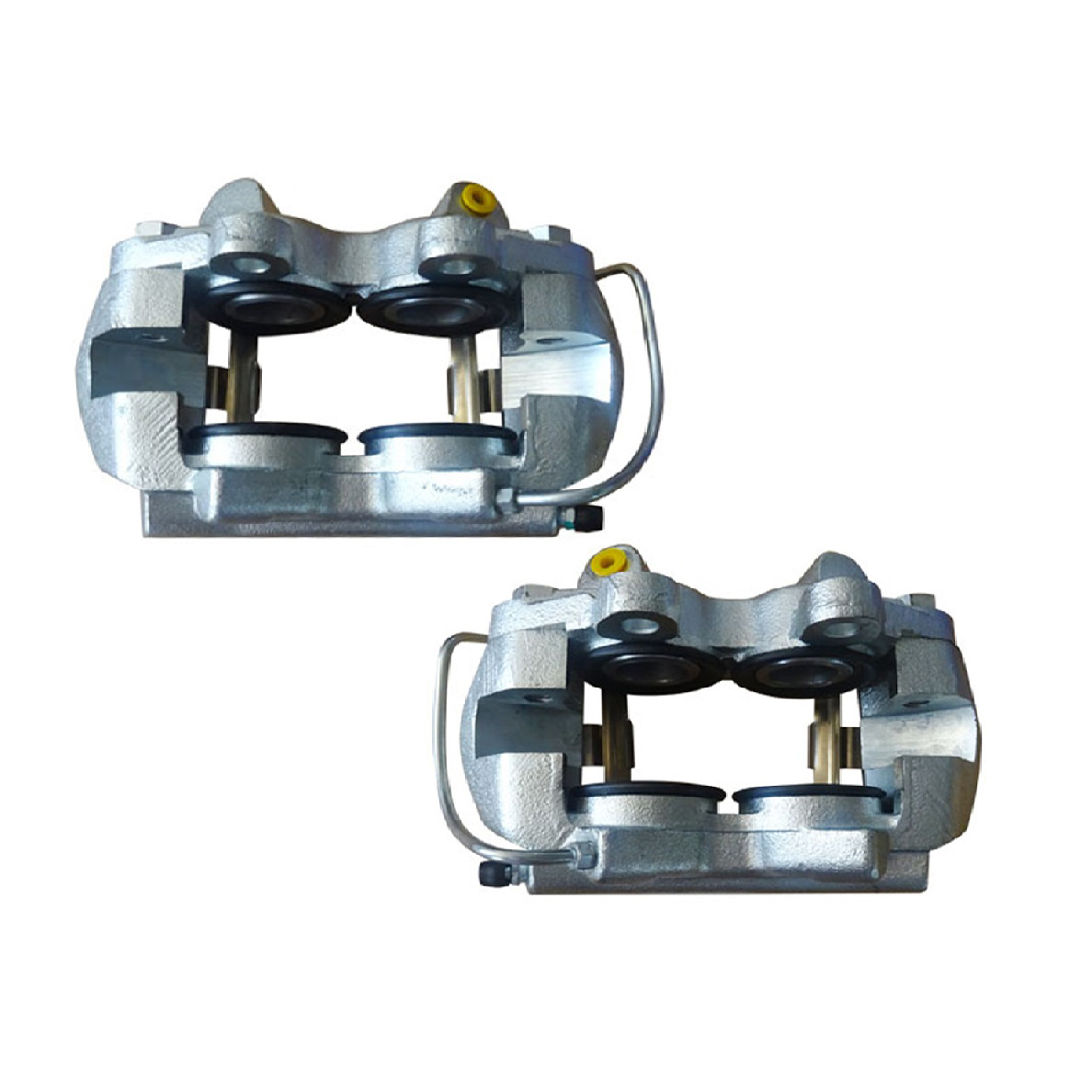 MAYASAF NEW Pair: 184400 184401 Front Left Right Disc Brake Calipers for 1965-66 Ford Mustang